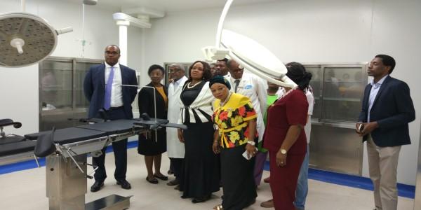 中天道成（苏州）洁净技术有限公司在非洲捐的手术室和ICU圆满完工